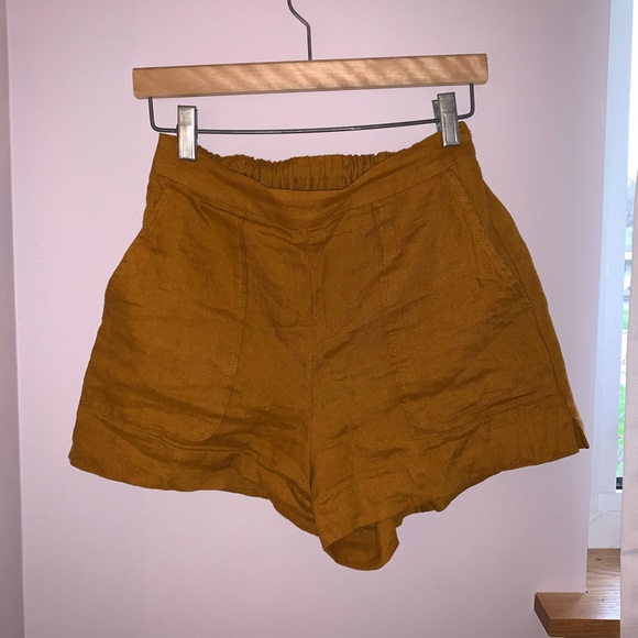 Linen Aritzia Shorts